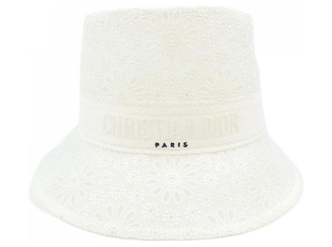 Cappello D-BOBBY D-LACE di Christian Dior Bianco - vista 2