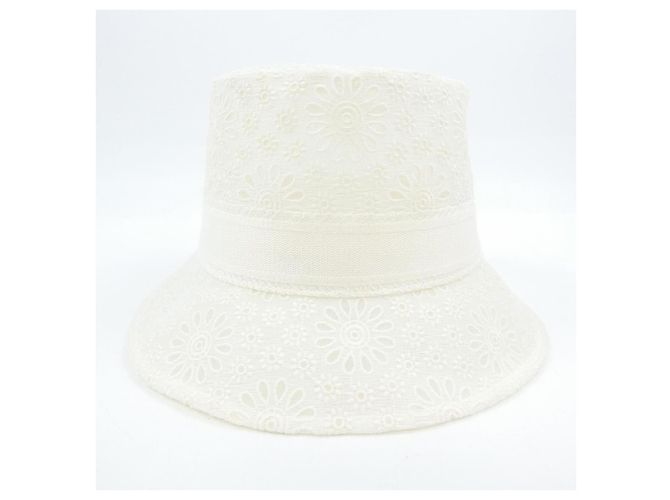 Cappello D-BOBBY D-LACE di Christian Dior Bianco - vista 4