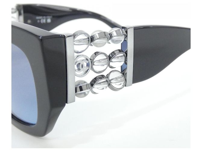 Chanel Sonnenbrillen Schwarz - Ansicht 4