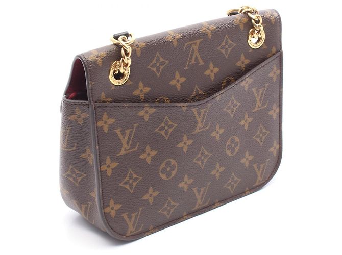Borsa a Spalla Monogram Passy di Louis Vuitton Marrone - vista 3