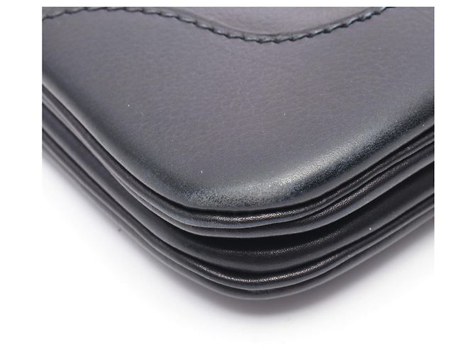 Borsa a Spalla in Pelle Trim 24 Duo di Hermès Nero - vista 10