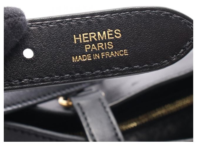 Borsa a Spalla in Pelle Trim 24 Duo di Hermès Nero - vista 2