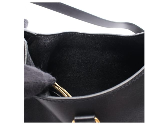 Borsa a Spalla in Pelle Trim 24 Duo di Hermès Nero - vista 3
