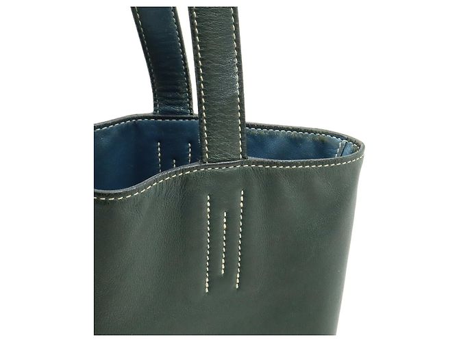 Reversible Tote Double Sens 28 von Hermès Grün - Ansicht 5
