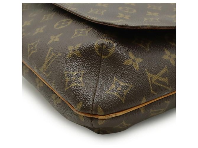 Borsa a Spalla Musette Monogram Louis Vuitton Marrone - vista 3