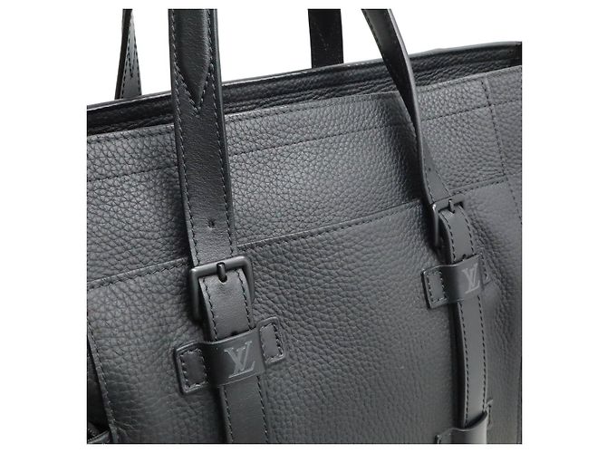 Borsa Tote Christopher Louis Vuitton Nera Nero - vista 9