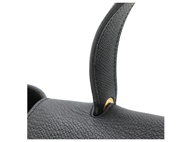 Céline Borsa a mano in pelle Celine Mini Belt Bag 2WAY Nero - vista 4