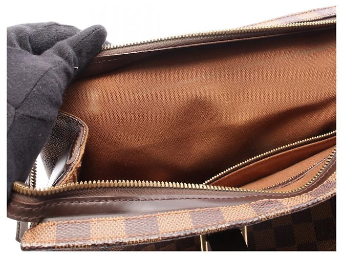 Borsa Tote Chelsea Damier Louis Vuitton Marrone - vista 8