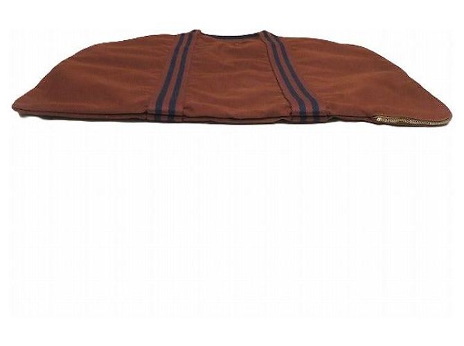 Sac à documents en toile Herbag d'Hermès Marron - vue 3