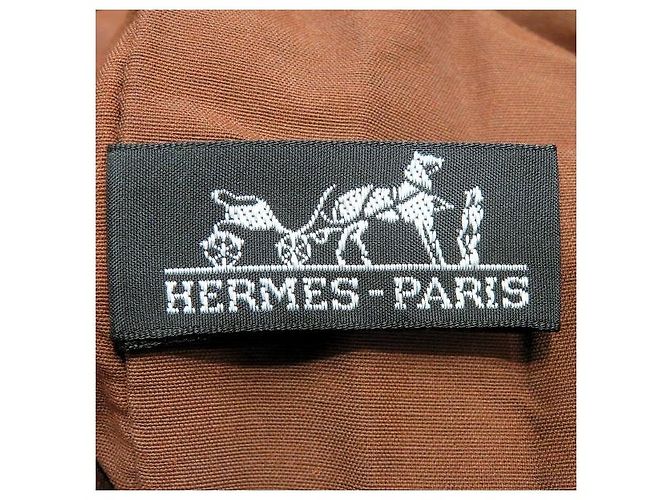 Sac à documents en toile Herbag d'Hermès Marron - vue 4