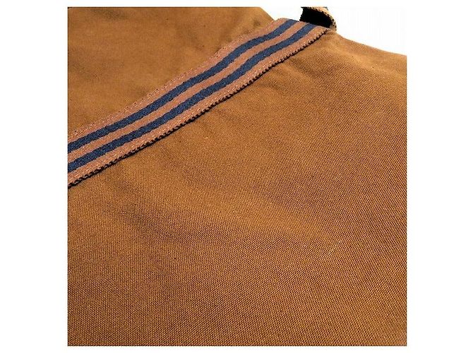 Sac à documents en toile Herbag d'Hermès Marron - vue 8