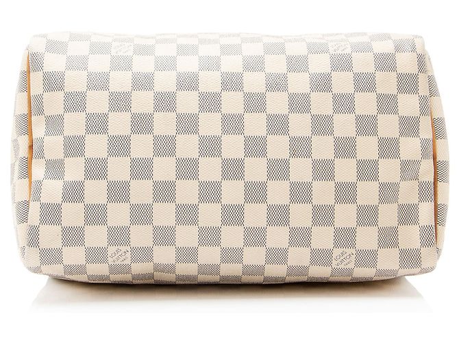 Louis Vuitton Damier Azur Speedy 30 Tasche Blau - Ansicht 4