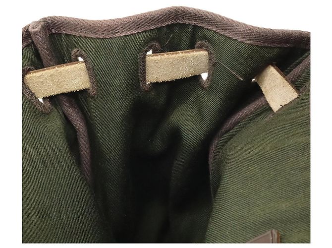 Hermès Hermes Ado PM Backpack Canvas Leather Brown - view 7