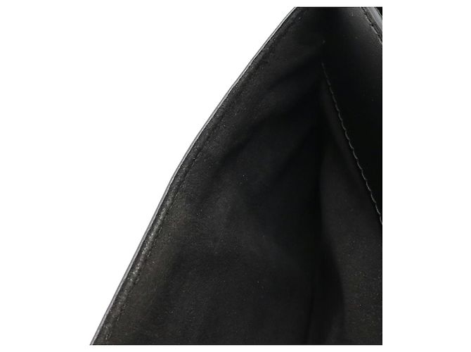 Borsa a Spalla in Pelle Louise MM di Louis Vuitton Nero - vista 8