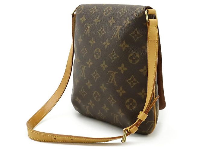 Borsa a Spalla Musette Salsa Monogram Louis Vuitton Marrone - vista 2