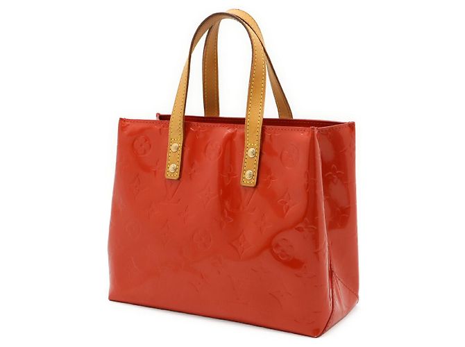 Borsa Reade PM Monogram Vernis Louis Vuitton Rosso - vista 2