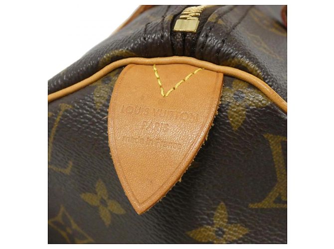 Louis Vuitton Speedy Monogram Boston Tasche Braun - Ansicht 7