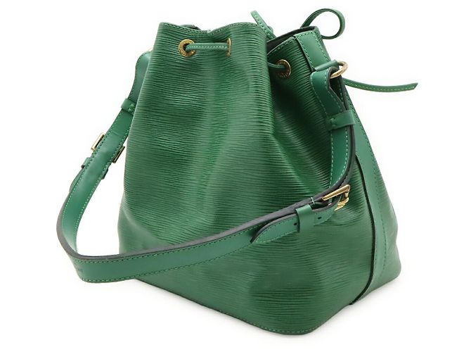Noe Borsa a Spalla Petit Noé Epi Louis Vuitton Verde - vista 2