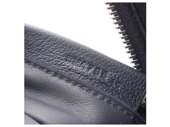 Hermès Borsa da lavoro Hermes Plume con tracolla, blu navy - vista 2