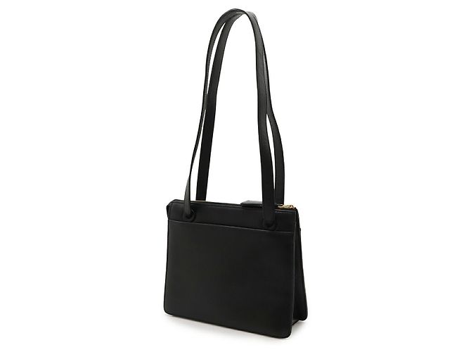 Borsa a Spalla in Pelle 2 in 1 Chanel Nero - vista 2