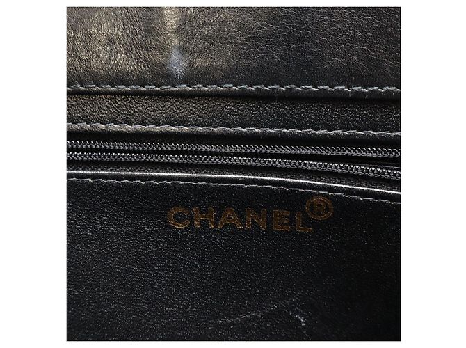 Borsa a Spalla in Pelle 2 in 1 Chanel Nero - vista 8