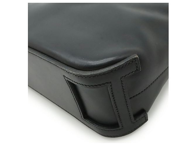 Bolsa de mão Escapade em couro box da Hermès Preto - vista 3