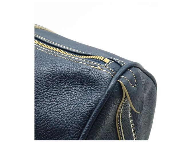 Borsa Boston Keepall 50 Tobago Louis Vuitton Blu - vista 7