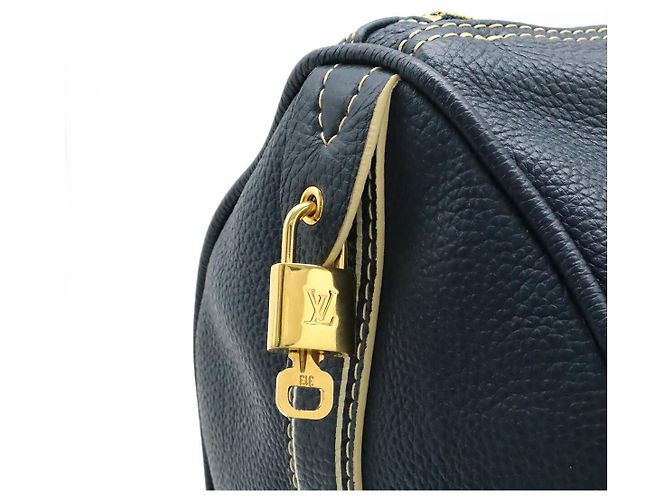 Borsa Boston Keepall 50 Tobago Louis Vuitton Blu - vista 8