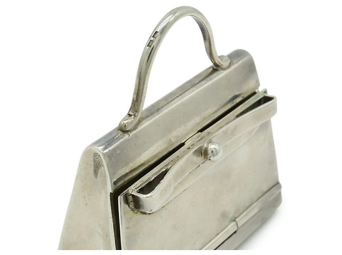 Pendente in argento per astuccio di pillole Hermès Metallico - vista 4