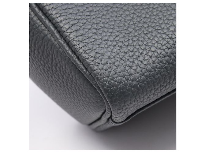 Borsa Messenger Kelly PM in Pelle Hermès Grigio - vista 6