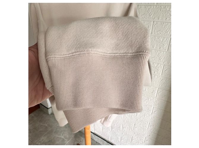 Gucci Higuchi Yuko Collaboration Baumwoll Sweatshirt Creme Roh - Ansicht 4