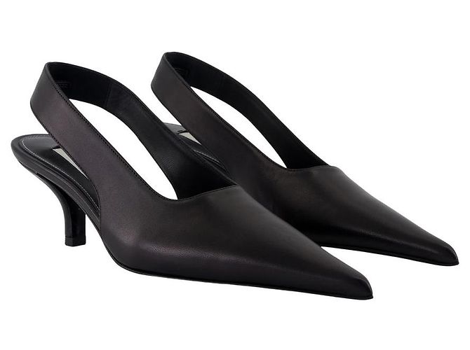 Totême Slingbacks - TOTEME - Cuero - Negro - vista 2
