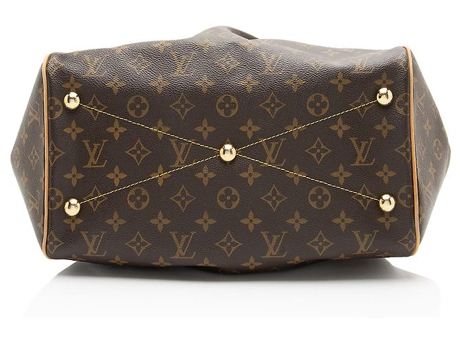 Borsa Tivoli GM in tela Monogram Louis Vuitton Marrone - vista 4