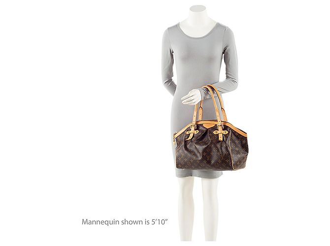 Borsa Tivoli GM in tela Monogram Louis Vuitton Marrone - vista 5