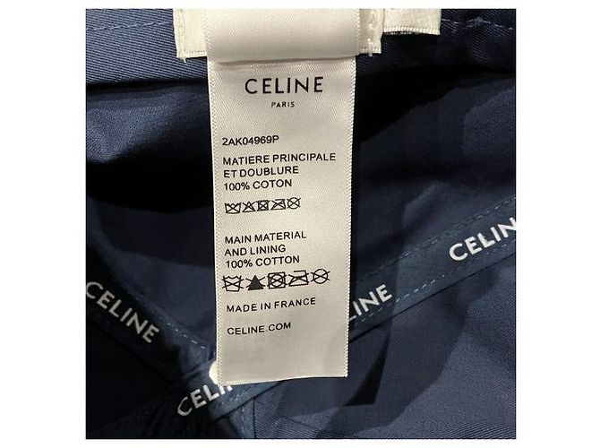 Céline Cappello in cotone Celine 2AK04969P - vista 5