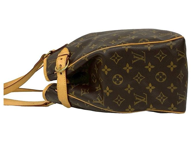 Bolso tote de cuero Monogram Batignolles Vertical de Louis Vuitton Metálico Bronce - vista 6