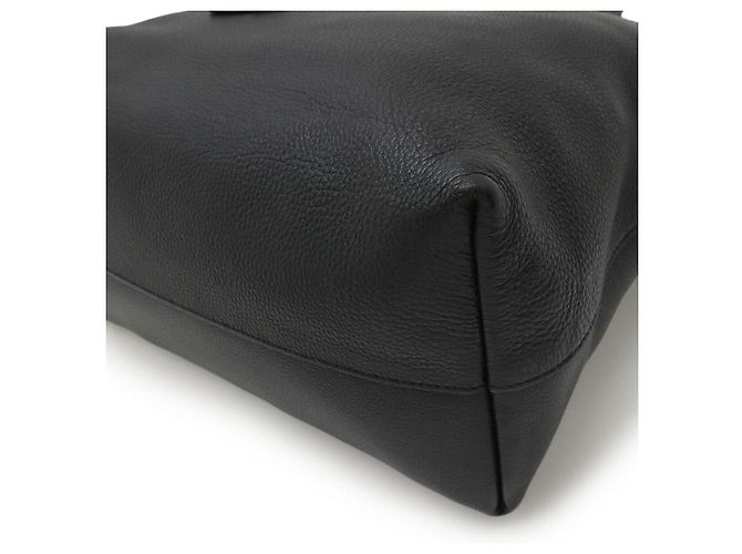 Bolso de cuero 2 en 1 Prada 1BA063 Negro - vista 3