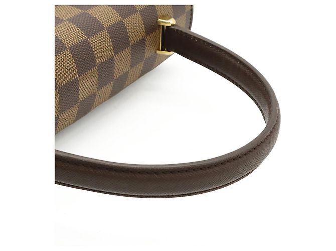 Borsa Louis Vuitton Damier Malletier Marrone - vista 4