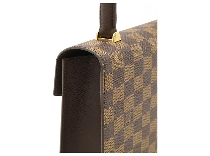 Borsa Louis Vuitton Damier Malletier Marrone - vista 5