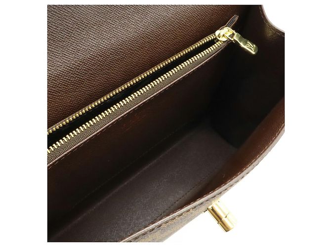 Borsa Louis Vuitton Damier Malletier Marrone - vista 7