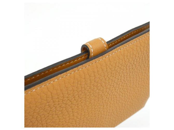 Portafoglio compatto Dogon Togo di Hermès Marrone - vista 4