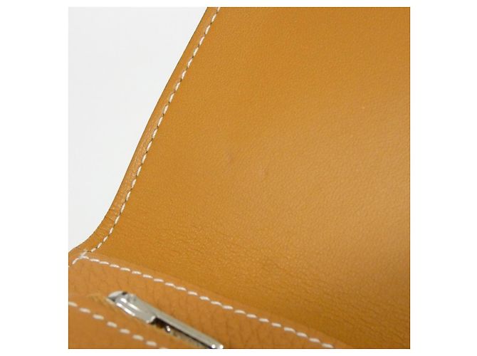 Portafoglio compatto Dogon Togo di Hermès Marrone - vista 8