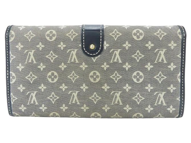 Portafoglio Lungo Monogramma Sarah di Louis Vuitton Blu - vista 2