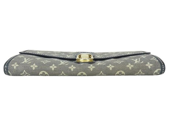 Portafoglio Lungo Monogramma Sarah di Louis Vuitton Blu - vista 3