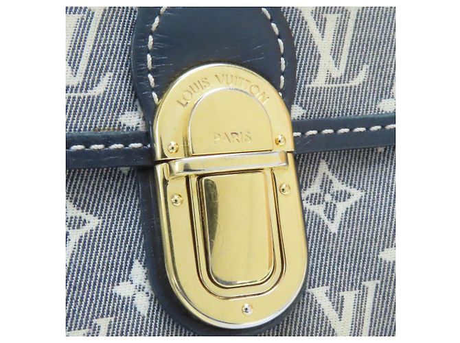Portafoglio Lungo Monogramma Sarah di Louis Vuitton Blu - vista 4