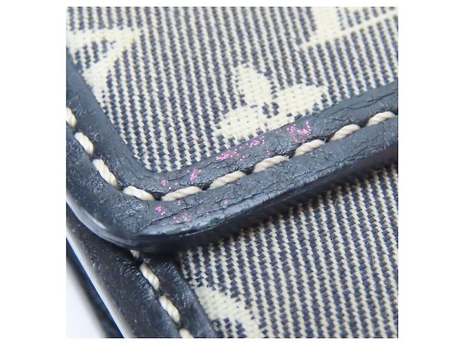 Portafoglio Lungo Monogramma Sarah di Louis Vuitton Blu - vista 6
