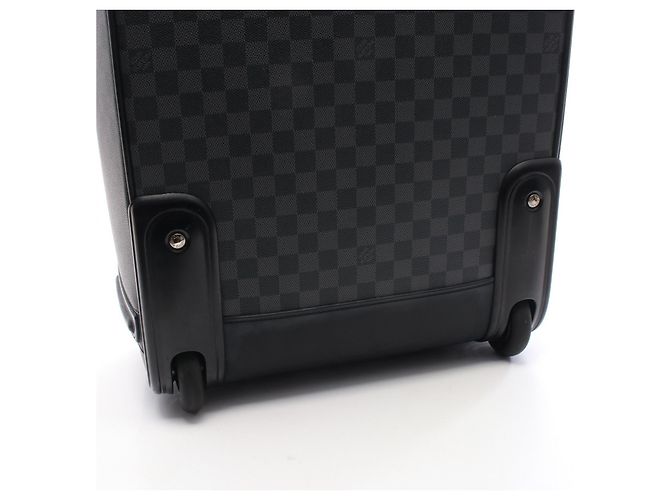 Borsa da viaggio Pegase 55 Louis Vuitton Nero - vista 3