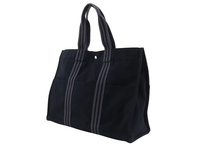 Bolsa Tote em Lona Herbag GM da Hermès - vista 2