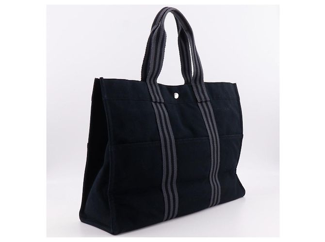 Bolsa Tote em Lona Herbag GM da Hermès - vista 3