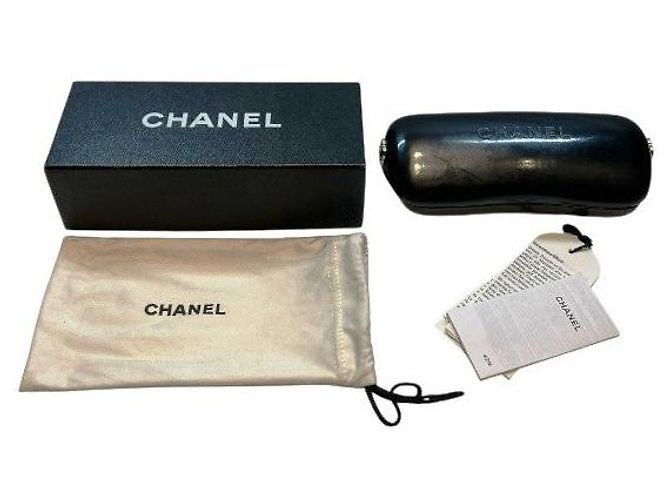 Occhiali da sole Chanel Camelia Bianco - vista 9